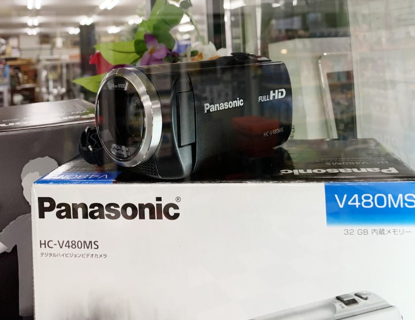 【パナソニHCック デジタルハイビジョンビデオカメラ -V480MS】坂東市の お客様より買取させて頂きました｜買取実績｜総合リユースショップ